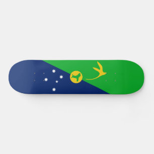 Christmas Island Flag Skateboard
