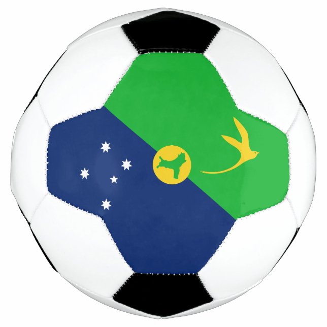 Christmas Island Flag Soccer Ball (Front)