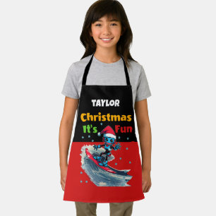 Christmas: It’s Fun, Newest Gift T-Shirts Apron
