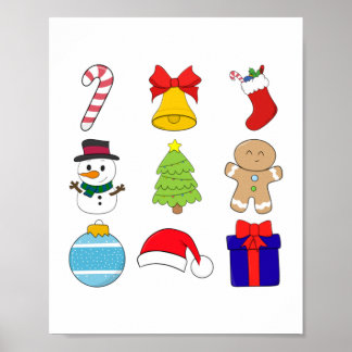 Christmas Items Poster