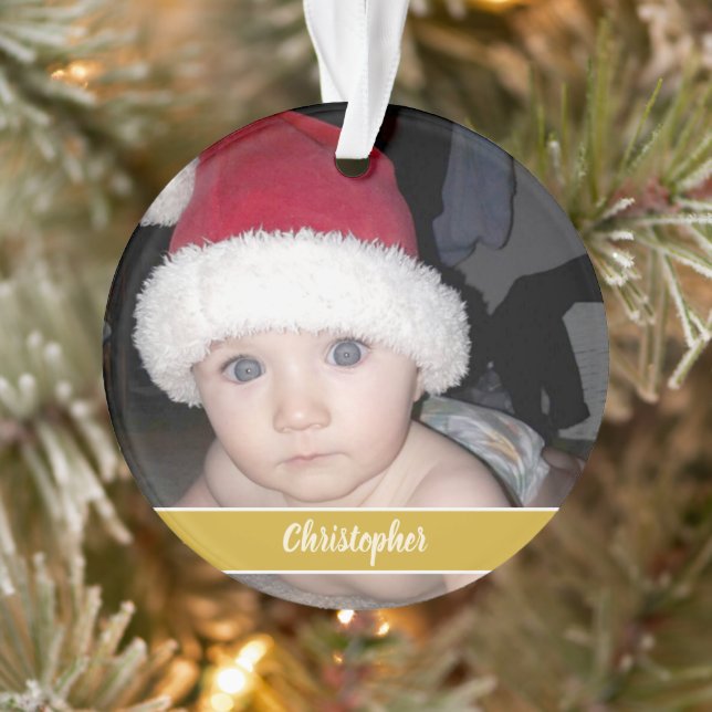 Christmas I've been very good this year photo Ornament (Tree)