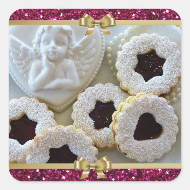 Christmas Jelly Cookies Stickers (Front)