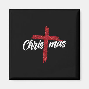 Christmas Jesus Cross Christian Religious Faith Xm Magnet