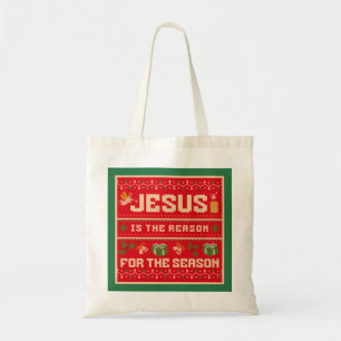 Christmas Jesus Is The Reason For The Season Tote Bag