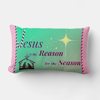 Christmas Jesus is the Reason Pillow