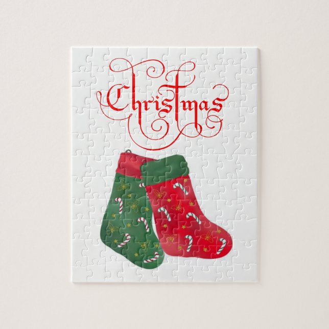 Christmas Jigsaw Puzzle (Vertical)