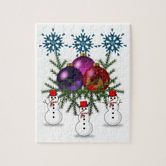 Christmas Jigsaw Puzzle (Vertical)