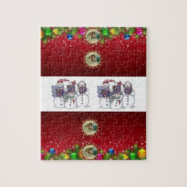 Christmas Jigsaw Puzzle (Vertical)