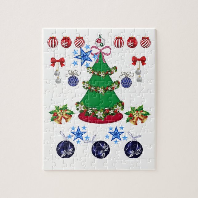 Christmas Jigsaw Puzzle (Vertical)