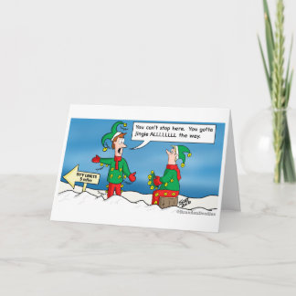 Christmas - Jingle All the Way Holiday Card