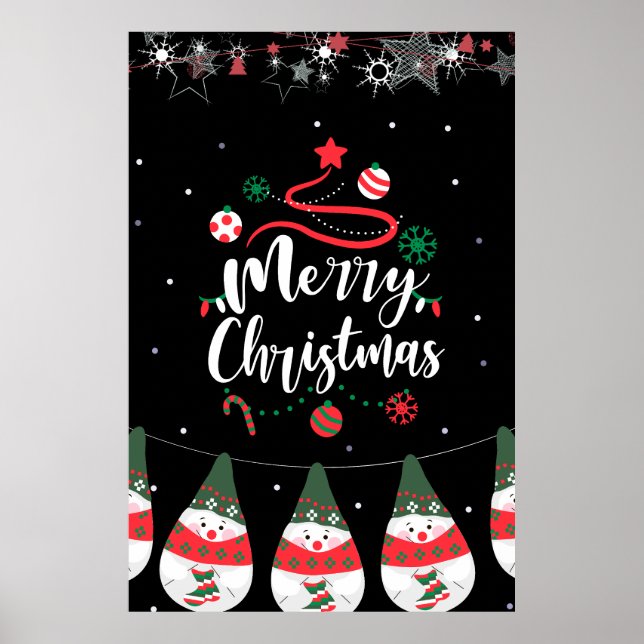 Christmas Jingle Bells Joyful Greetings Collection Poster (Front)