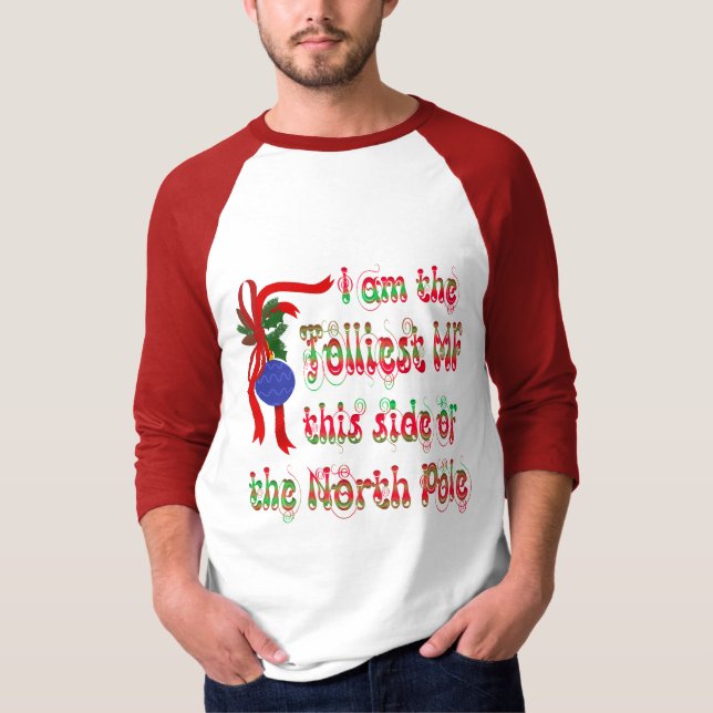 Christmas Jolliest *-* T-Shirt (Front)
