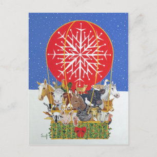 Christmas Journey Holiday Postcard