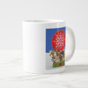 Christmas Journey Large Coffee Mug