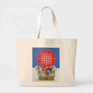Christmas Journey Large Tote Bag