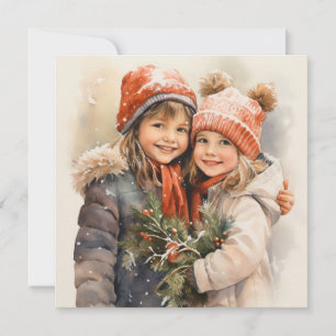 Christmas Joy Abounds Holiday Card