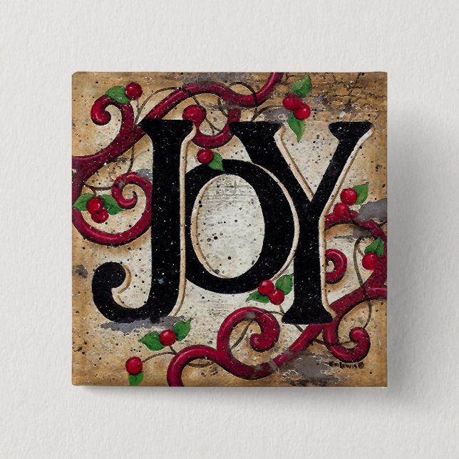 Christmas Joy ~ Buttons (Front)