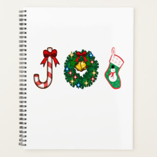 Christmas Joy Decorations Simple Modern Minimal Planner