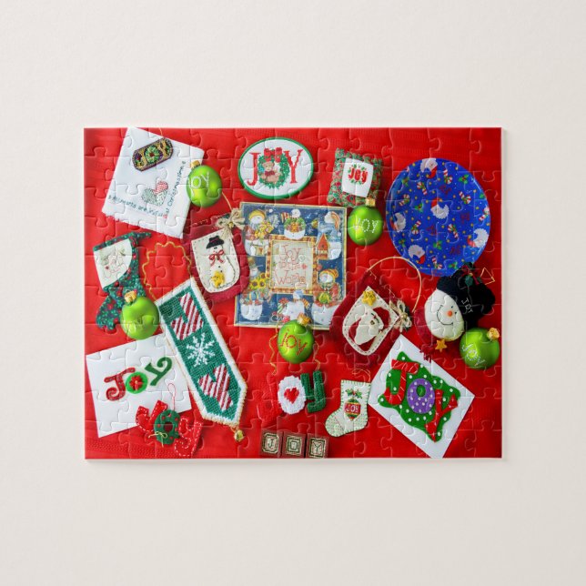 Christmas Joy Jigsaw Puzzle (Horizontal)