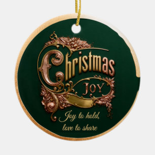 “Christmas Joy” Ornament