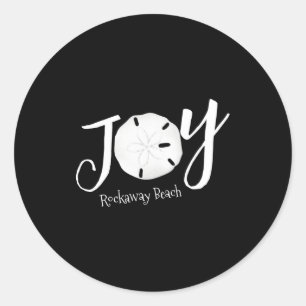 Christmas Joy Sand Dollar T Shirt  Classic Round Sticker