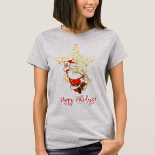 Christmas Joy Santa T-Shirt