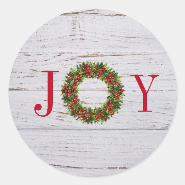 Christmas Joy Stickers (Front)