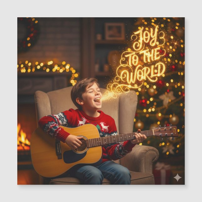 CHRISTMAS JOY THEME SINGING KIDS (Front)