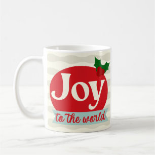 Christmas Joy To The World Coffee Mug