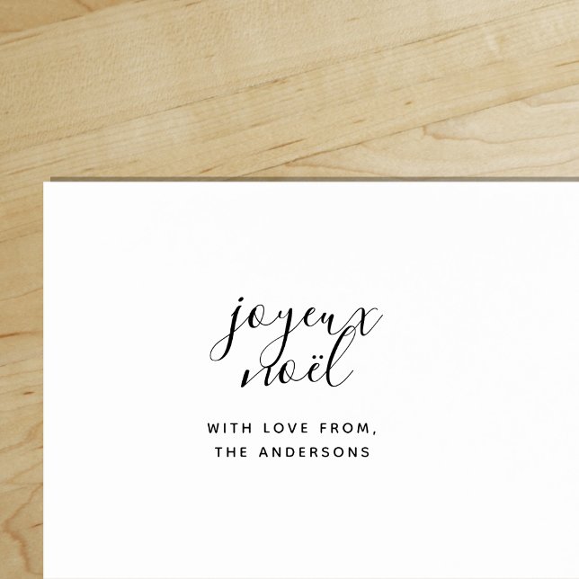 Christmas Joyeux Noel with love from Rubber Stamp ("Everyday is abundantly beautiful." 
Sincerely Best Wishes from Lucky Design World)