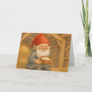 Christmas Jultomte  Card