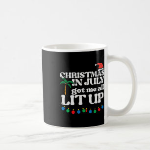 Christmas July Got Me All Funny Xmas Summer Men Wo Coffee Mug