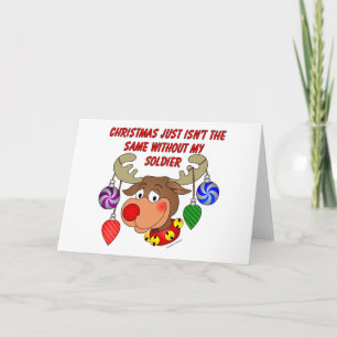 Christmas just isn't the same without my Soldier Holiday Card