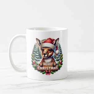 Christmas Kangaroe Coffee Mug