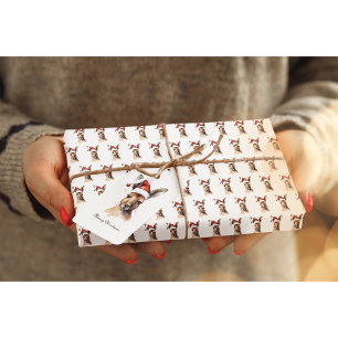 Christmas Kangaroo, customisable Gift Tags