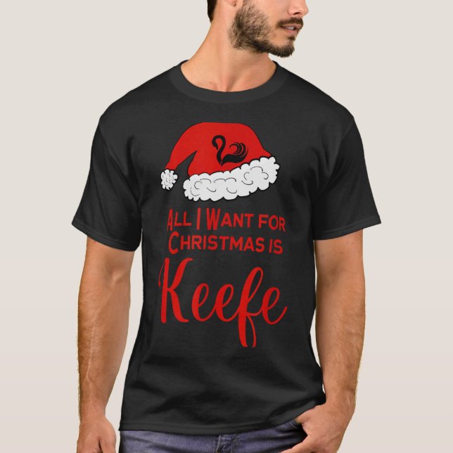 Christmas Keefe Shirt For Keeper Fans Of The Lost  (Front)