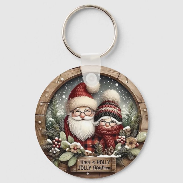 Christmas  key ring (Front)