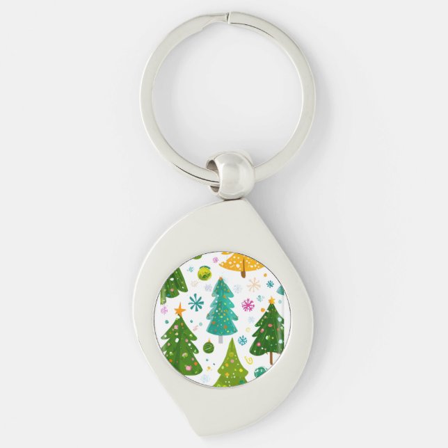 Christmas Keychain – Festive Charm in Your Pocket (Front)