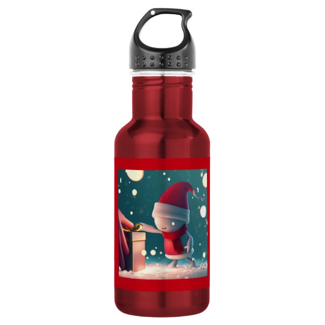 Christmas Kindness 3 532 Ml Water Bottle (Front)