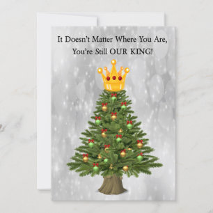 CHRISTMAS KING TREE - JAILMATECARDS.CO.UK HOLIDAY CARD