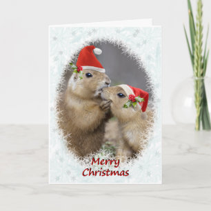Christmas Kiss Christmas Card