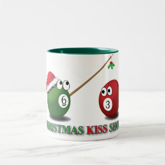 Christmas Kiss Shot mug
