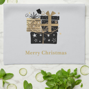 Christmas Kitchen Towel Merry Christmas Presents