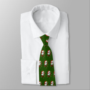 Christmas Kitten Tie