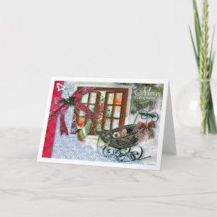 Christmas Kittens  Card