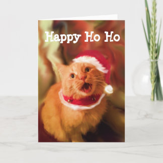 Christmas Kitties 1a Holiday Card