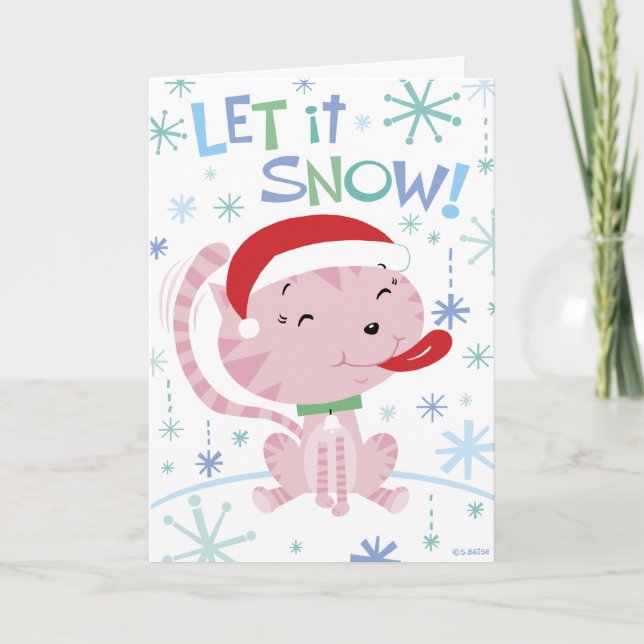 Christmas Kitty Card (Front)