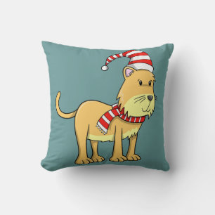 Christmas Kitty "Felix" Pillow