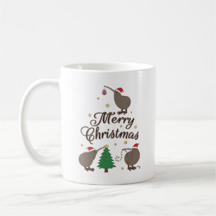 Christmas Kiwi Coffee Mug