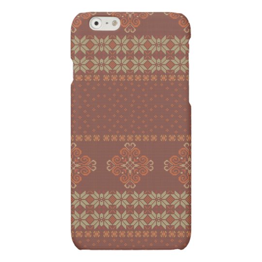 Christmas knitted pattern